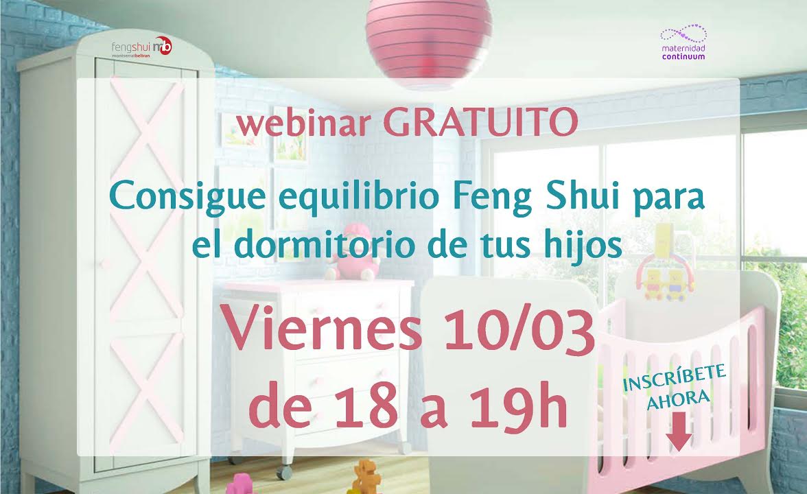 Webinar gratuito: Consigue el equilibrio Feng Shui en el dormitorio de tus hijos